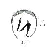GAFAS ACOLCHADAS TRANSPARENTES EN ISO 16321