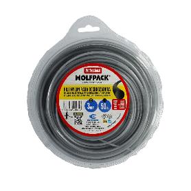 HILO NYLON/ALUMINIO REDONDO PROFESIONAL Ø 3,0 MM. (DISPENSADOR 50 METROS)