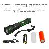 LINTERNA LED ALUMINIO PORTATIL RECARGABLE 800 LUMENES