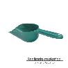 PALA PLÁSTICO MULTIUSOS. PALA DE MANO PARA JARDÍN Y HOGAR, PARA TIERRA, COMPOST, SEMILLAS, ARENA Y PIENSO - VERDE