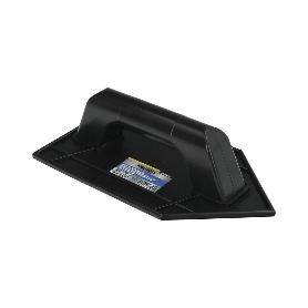 TALOCHA PLASTICO PUNTA MANGO REDONDO 26 X 14 CM. NEGRO CON ALVEOLOS