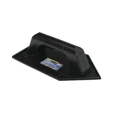 TALOCHA PLASTICO PUNTA MANGO REDONDO 26 X 14 CM. NEGRO CON ALVEOLOS
