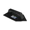 TALOCHA PLASTICO PUNTA MANGO REDONDO 26 X 14 CM. NEGRO CON ALVEOLOS