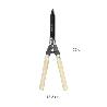 TIJERAS PODAR SETOS 2 MANOS MANGOS MADERA 54 CM. HOJAS ACERO ANTIADHERENTE, AJUSTE CORTE