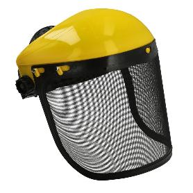 PROTECTOR FACIAL CON ARNES (REJILLA).
