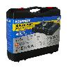 COCINA GAS INOXIDABLE A CARTUCHO CON MALETIN, COCINA PORTATIL, CARTUCHOS GAS 230 GRAMOS. CERTIFICACION EN 17476/202