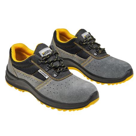 ZAPATO SEGURIDAD MAURER S1 MODELO VITTORIA TRANSPIRABLES CONCON SUELA Y PUNTERA ANTIPERFORACIÓN TALLA 37.