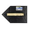 TALOCHA PLASTICO PUNTA MANGO MADERA 27 X 18 CM. NEGRO CON ALVEOLOS.