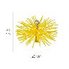 CEPILLO DESHOLLINADOR NYLON 200MM M12