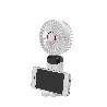 MINI VENTILADOR PLEGABLE RECARGABLE A BATERIA. 5 VELOCIDADES
