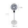 VENTILADOR PIE 40 WATT. 3 VELOCIDADES Ø 25 CM. CON MANDO