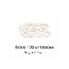 ANILLAS PARA CORTINAS DE DUCHA OVAL. ANILLA BAÑO OVAL 18 MM. BLANCA (BOLSA 100 UNIDADES)