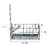 TRAMPA RATAS JAULA METAL COMPLETA 21X10X10 CM