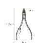 PINZA CORTAUÑAS 104 MM.