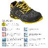 ZAPATOS BAJO SEGURIDAD MAURER S3L MODELO AMERINA ANTIDESLIZANTE CON SUELA COMPOSITE Y RESISTENCIA A LOS HIDROCARBUR