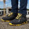 BOTAS SEGURIDAD MAURER S3 MODELO AMERINA ANTIDESLIZANTE CON SUELA RESISTENTE A LOS HIDROCARBUROS. TALLA 43.