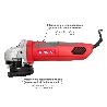 AMOLADORA 750 WATT. DISCO Ø 115 MM.