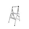 ESCALERA PLANA ALUMINIO 2 PELDAÑOS