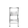 ESCALERA PLANA ALUMINIO 2 PELDAÑOS
