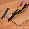 HOJA CUTTER 18 MM. (ESTUCHE 10 PIEZAS) ACERO SK5 PAVONADA