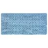 ALFOMBRA BAÑO ANTIDESLIZANTE  76X35 AZUL