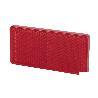 CATADIÓPTRICO RECTANGULAR ROJO 71 X 35 MM CON ADHESIVO