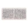 CATADIÓPTRICO RECTANGULAR BLANCO 71 X 35 MM CON ADHESIVO
