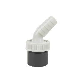 CONEXIÓN PVC Ø40 MM CON TOMA AUXILIAR PARA ELECTRODOMÉSTICOS