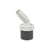 CONEXIÓN PVC Ø40 MM CON TOMA AUXILIAR PARA ELECTRODOMÉSTICOS