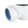 VÁLVULA SIFÓNICA PLATO DE DUCHA Ø60 MM CON SALIDA Ø32-40 MM Y EMBELLECEDOR CROMADO