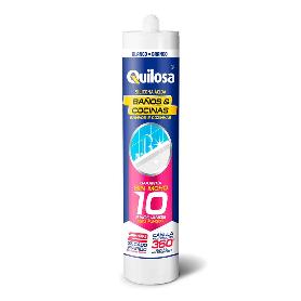 SILICONA ANTIMOHO TRANSPARENTE BAÑO/COCINA
