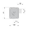 CERRADURA 4124A-HE 10 DERECHA