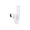 SIFÓN CURVO CON SALIDA Ø32-40 Y VÁLVULA LAVABO BIDÉ 1 1/2 X 70