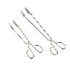 TENACILLA PINZA INOXIDABLE 18/8 PALA LARGA 35 CM
