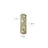 PLACA WOLFPACK BICROMATADO  60X18 MM.