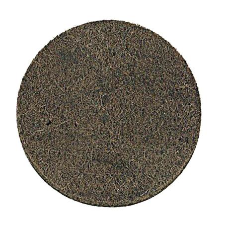 FIELTRO ADHESIVO REDONDO 36MM MARRON (GRANEL)