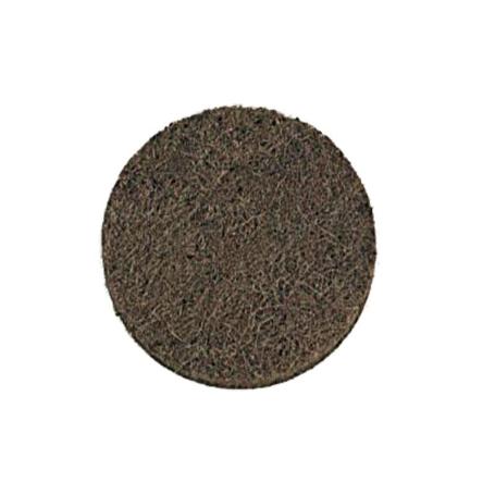 FIELTRO ADHESIVO REDONDO 12MM MARRON (GRANEL)  NUEVA MEDIDA