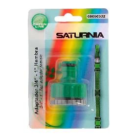 ADAPTADOR MANGUERA PLÁSTICO 3/4 - 1 HEMBRA   BLISTER