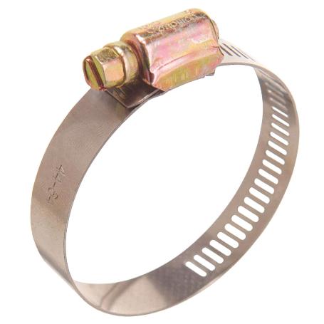 ABRAZADERA SIN FIN ACERO INOXIDABLE ANCHO 12 MM. -  Ø 32 / 50 MM.  ABRAZADERA METALICA DE TORNILLO, ABRAZADERA SIN 