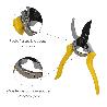TIJERAS PODAR 1 MANO JAPONESA AKAGI T-8S  220 MM. MANGOS ALUMINIO ENDURECIDO, HOJA RECUBIERTA PTFE