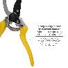TIJERAS PODAR 1 MANO JAPONESA AKAGI T-8S  220 MM. MANGOS ALUMINIO ENDURECIDO, HOJA RECUBIERTA PTFE