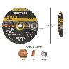 DISCO CORTE ABRASIVO PIEDRA Ø 230 X Ø 22 MM. ESPESOR 3,2 MM. DISCO RADIAL / AMOLADORA UNIVERSAL CON TODAS LAS AMOLA