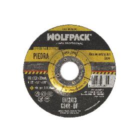 DISCO CORTE ABRASIVO PIEDRA Ø 115 X Ø 22 MM. ESPESOR 3,2 MM. DISCO RADIAL / AMOLADORA UNIVERSAL CON TODAS LAS AMOLA