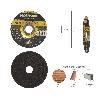 DISCO CORTE ABRASIVO PIEDRA Ø 115 X Ø 22 MM. ESPESOR 3,2 MM. DISCO RADIAL / AMOLADORA UNIVERSAL CON TODAS LAS AMOLA