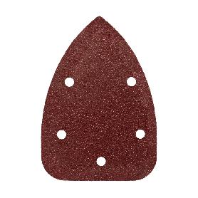 LIJA RECAMBIO VELCRO DELTA  140X100 MM. CON AGUJEROS GRANO  80 (10 PIEZAS)