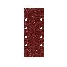 LIJA RECAMBIO CON VELCRO 93X228 MM. CON AGUJEROS GRANO  120 (10 PIEZAS)