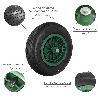 RUEDA CARRETILLA NEUMATICA PARA CARRETILLA OBRA / JARDIN LLANTA PLASTICO EJE Ø 20 MM. RUEDA CARRETILLA JARDIN, CARR