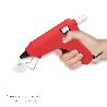 BARRAS DE PEGAMENTO CALIENTE Ø 7,2 MM. BLISTER 12 UNIDADES. BARRAS SILICONA, PEGAMENTO PISTOLA TERMOFUSIBLE, SILICO