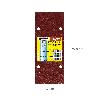 LIJA RECAMBIO CON VELCRO 93X228 MM. CON AGUJEROS GRANO  180 (10 PIEZAS)