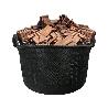 ESPUERTA GOMA CARBONERA 30 LITROS CON ASAS BASE Y LATERALES REFORZADO. ESPESOR 1 CM. ESPUERTA OBRA, CUBO GOMA OBRA